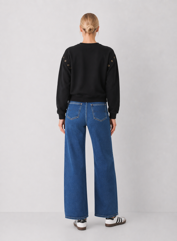 Z Supply Axel Grommet Sweatshirt