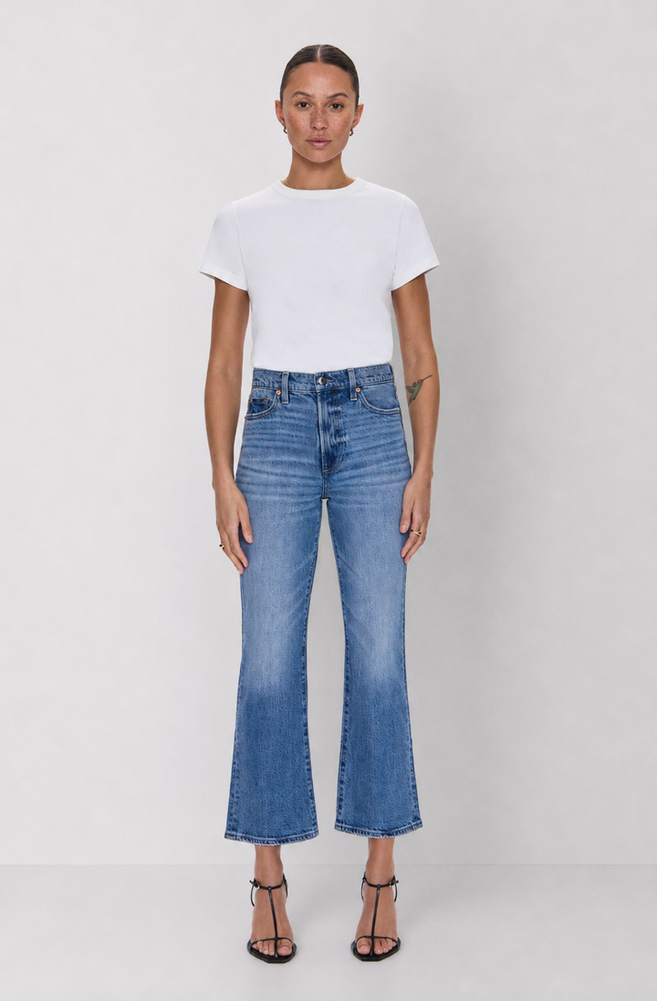 Pistola Ally High Rise Vintage Ankle Bootcut Jeans - Charleston