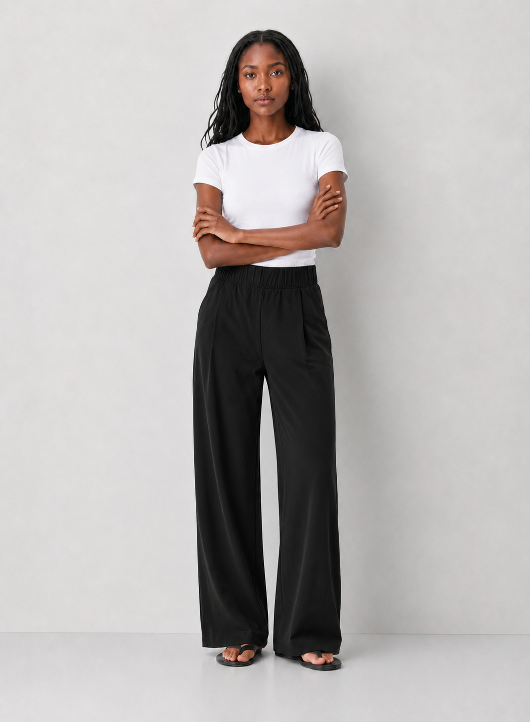 Beyond Yoga Easy Wide Leg Track Pants