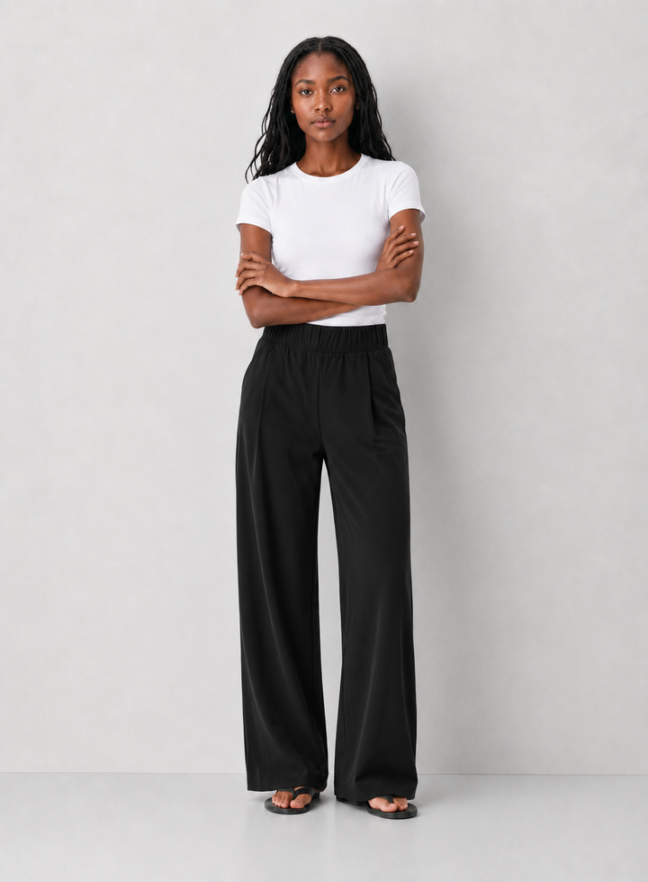 Beyond Yoga Easy Wide Leg Track Pants