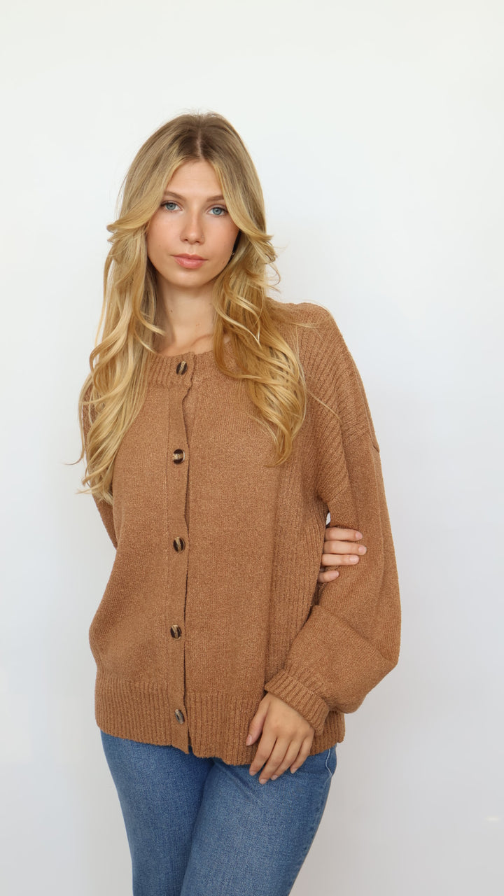Chunky Oversized Knit Cardigan