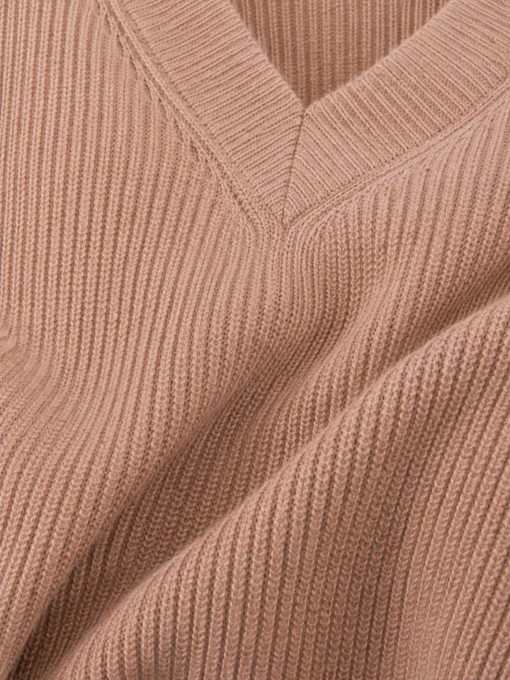 Elan Wren V-Neck Knit Sweater