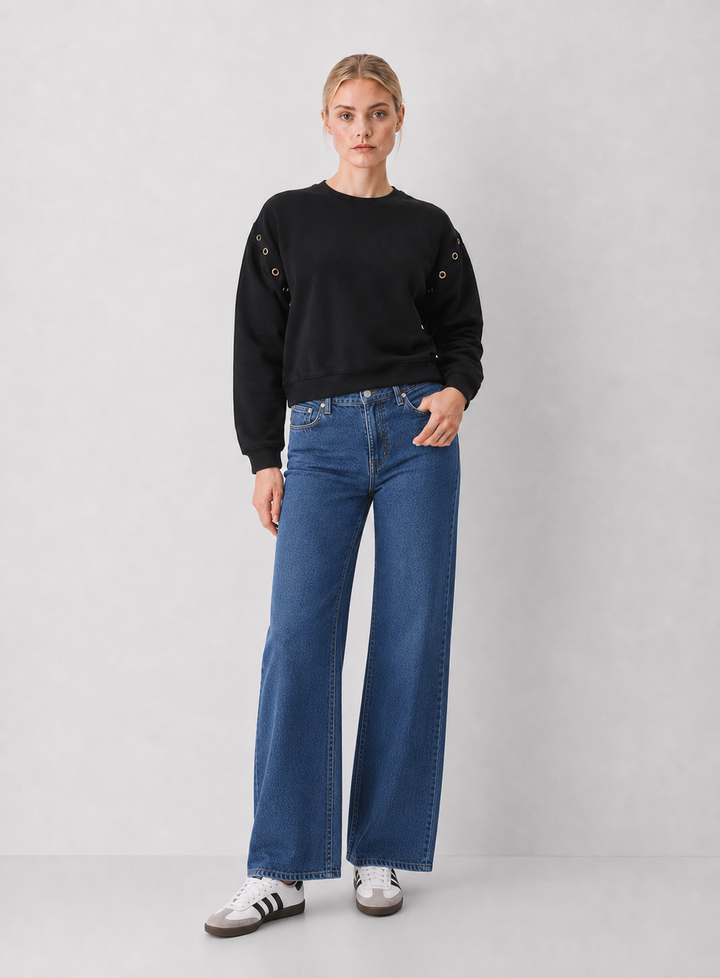 Z Supply Axel Grommet Sweatshirt