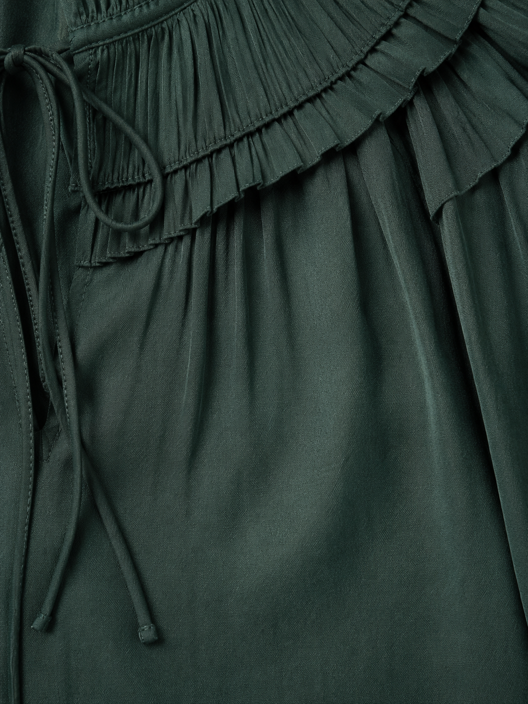 Shoulder Ruffled Detail Blouse