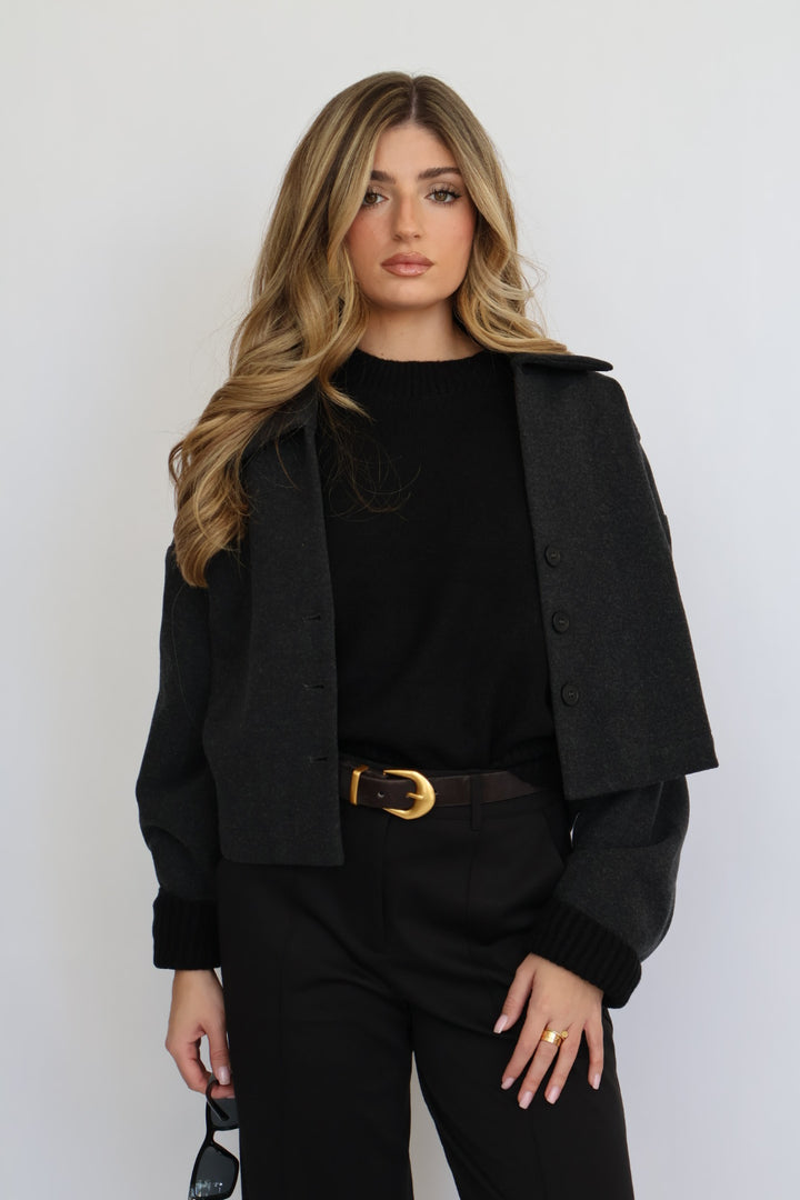 Classic Crew Knit Sweater