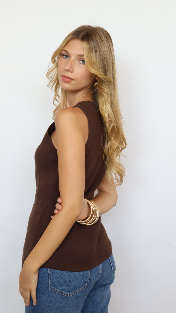 Classic Sleeveless Waistcoat