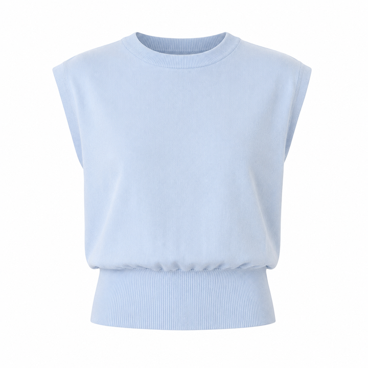 Sleeveless Knitted Top