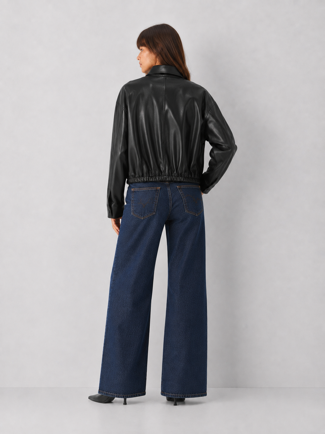 Preorder Vegan Leather Bomber Jacket