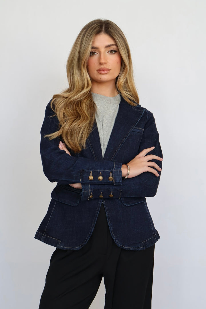 Dear John Denim Minah Jacket - Naval Academy