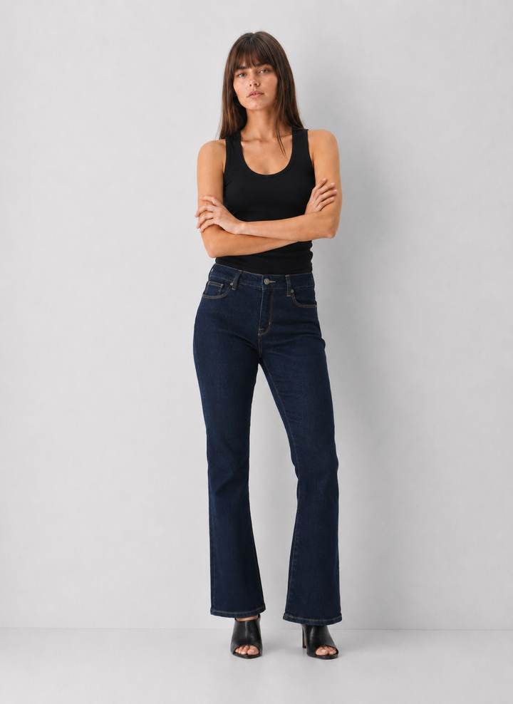 Just Black Denim Slim Clean Bootcut
