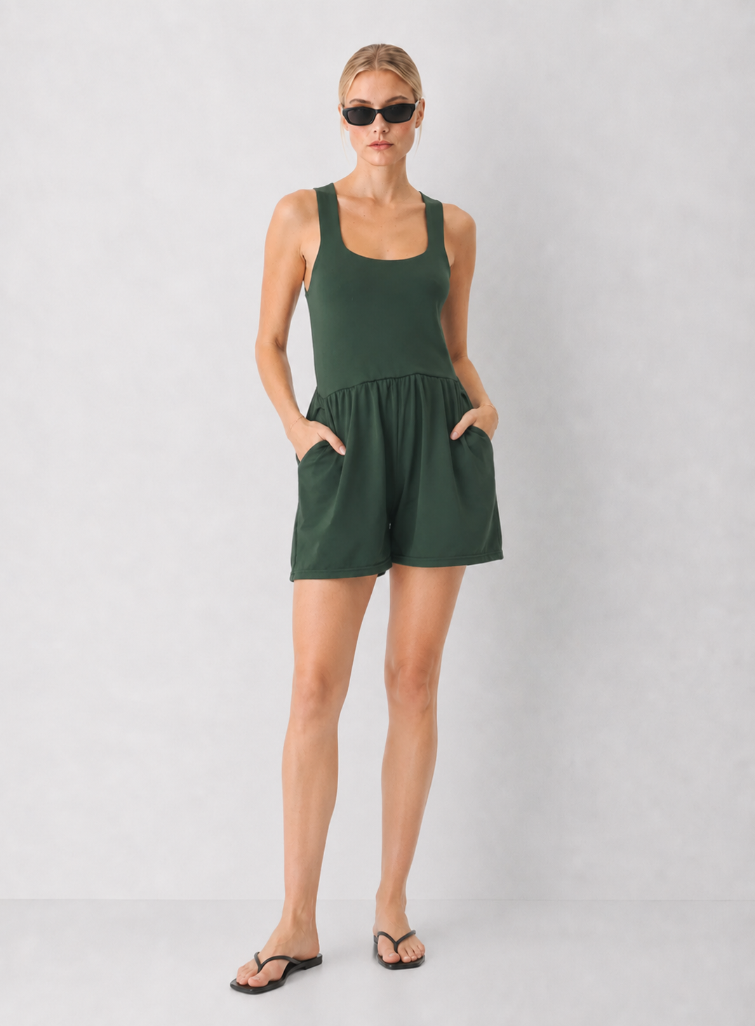 Camila Tank Romper - FINAL SALE