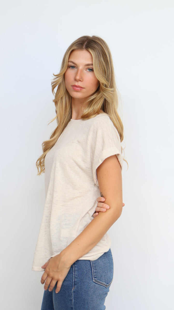 Women’s Rolled Sleeve T-Shirt