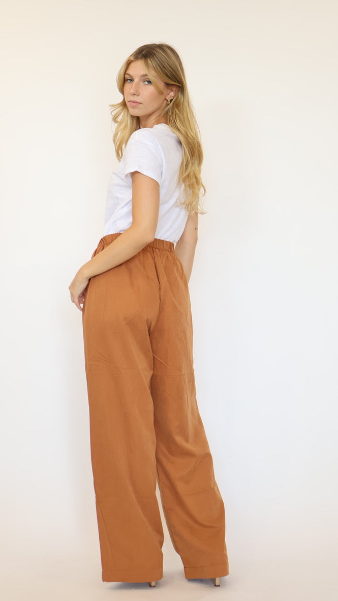 Another Love Elastic Waist Paris Pant