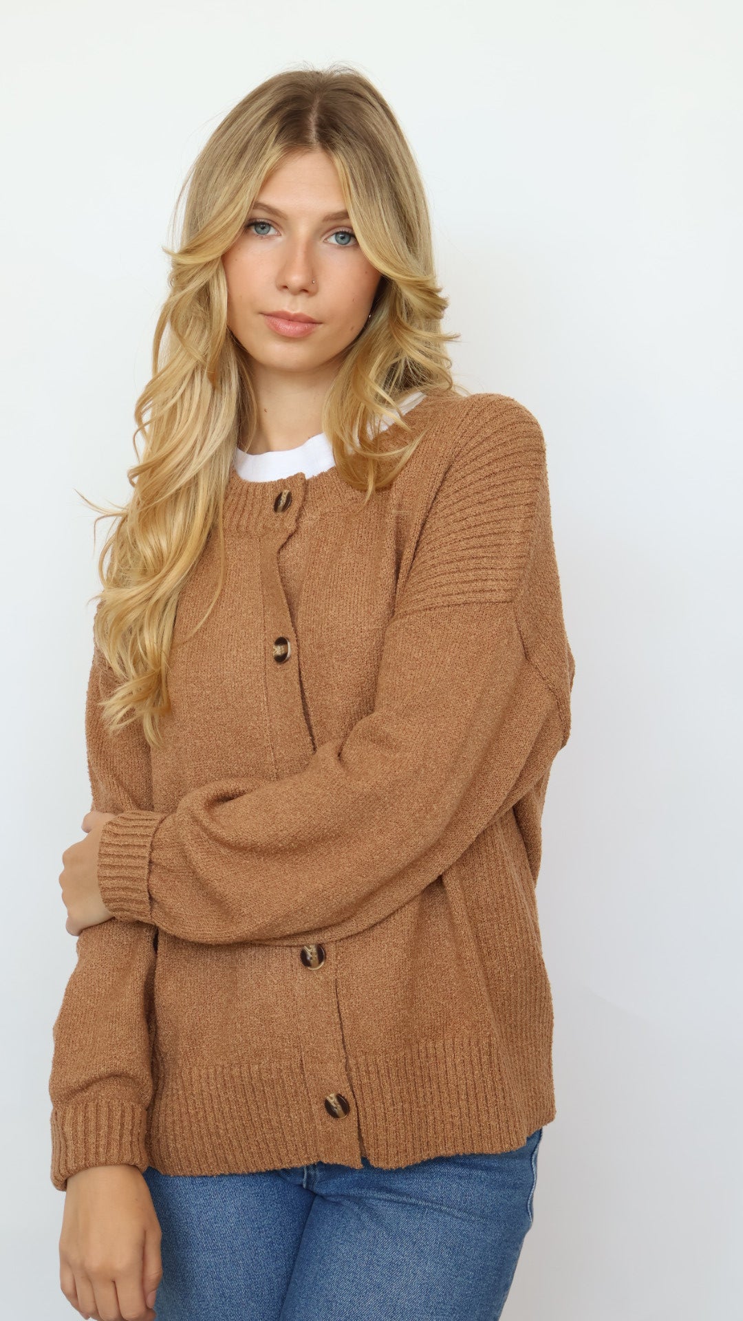 Chunky Oversized Knit Cardigan