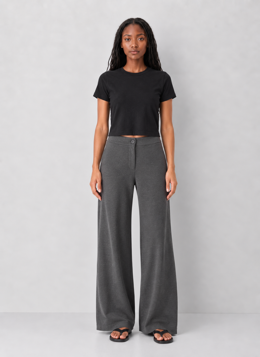 Preorder Another Love Bishop Stretch Wide Leg Trouser- Will Ship 11/15/26