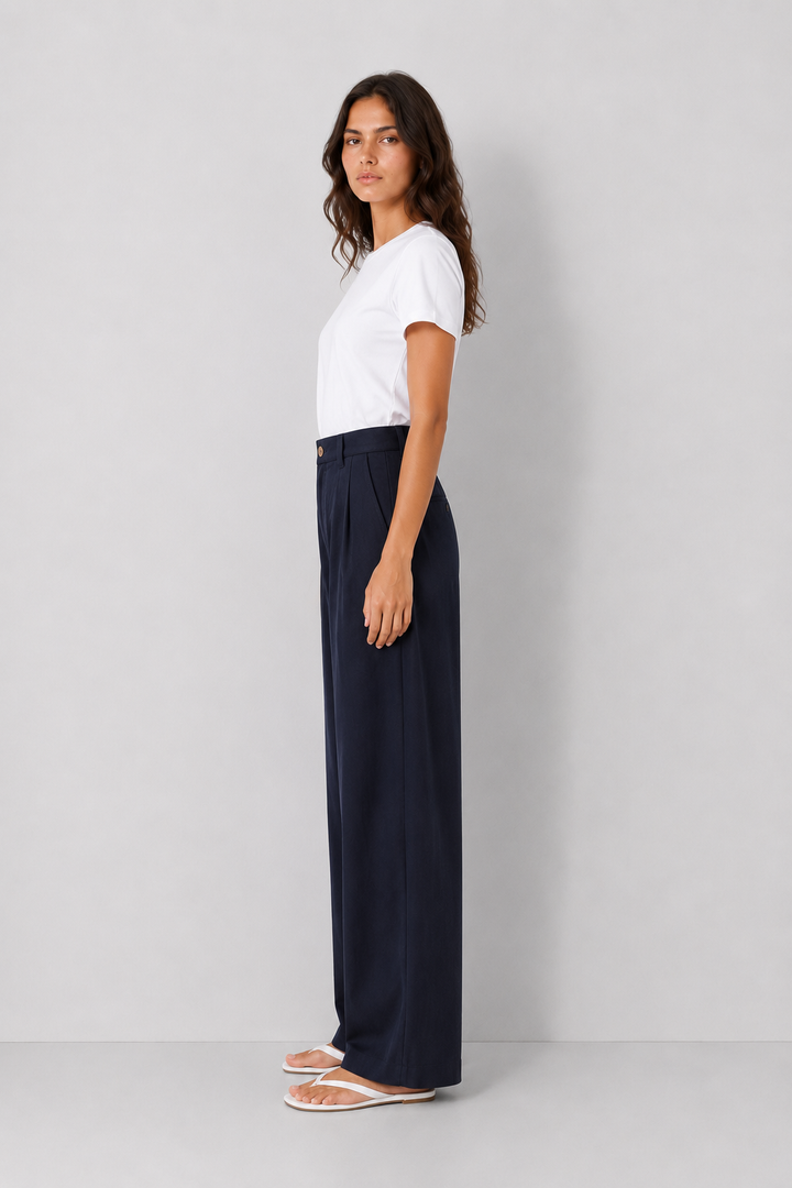 Elan Soft Tailored Wide Leg Pant