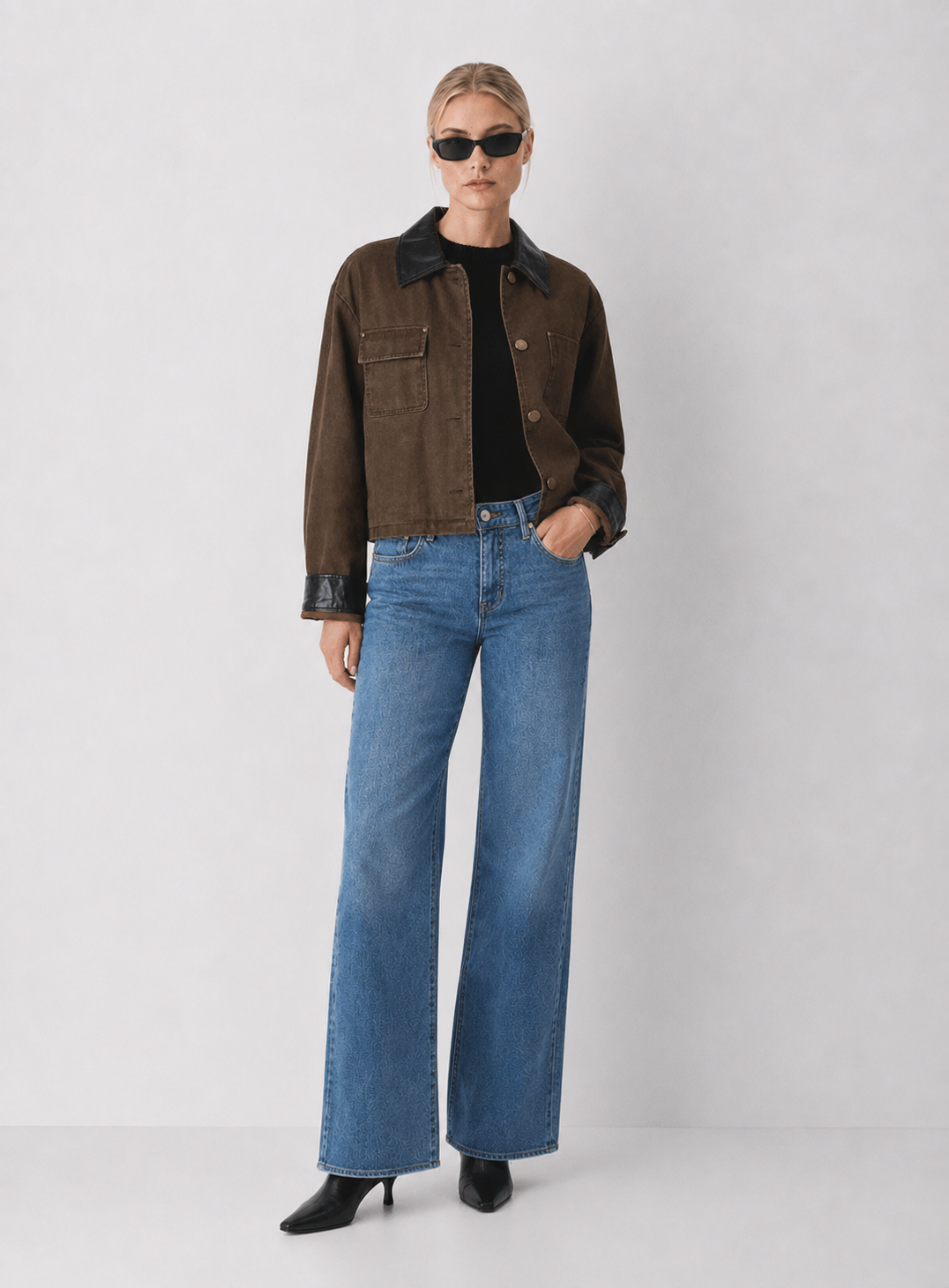 Elan Sutton Contrast Jacket