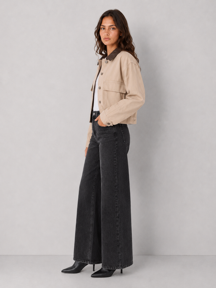 Z Supply Rey Cropped Chore Jacket