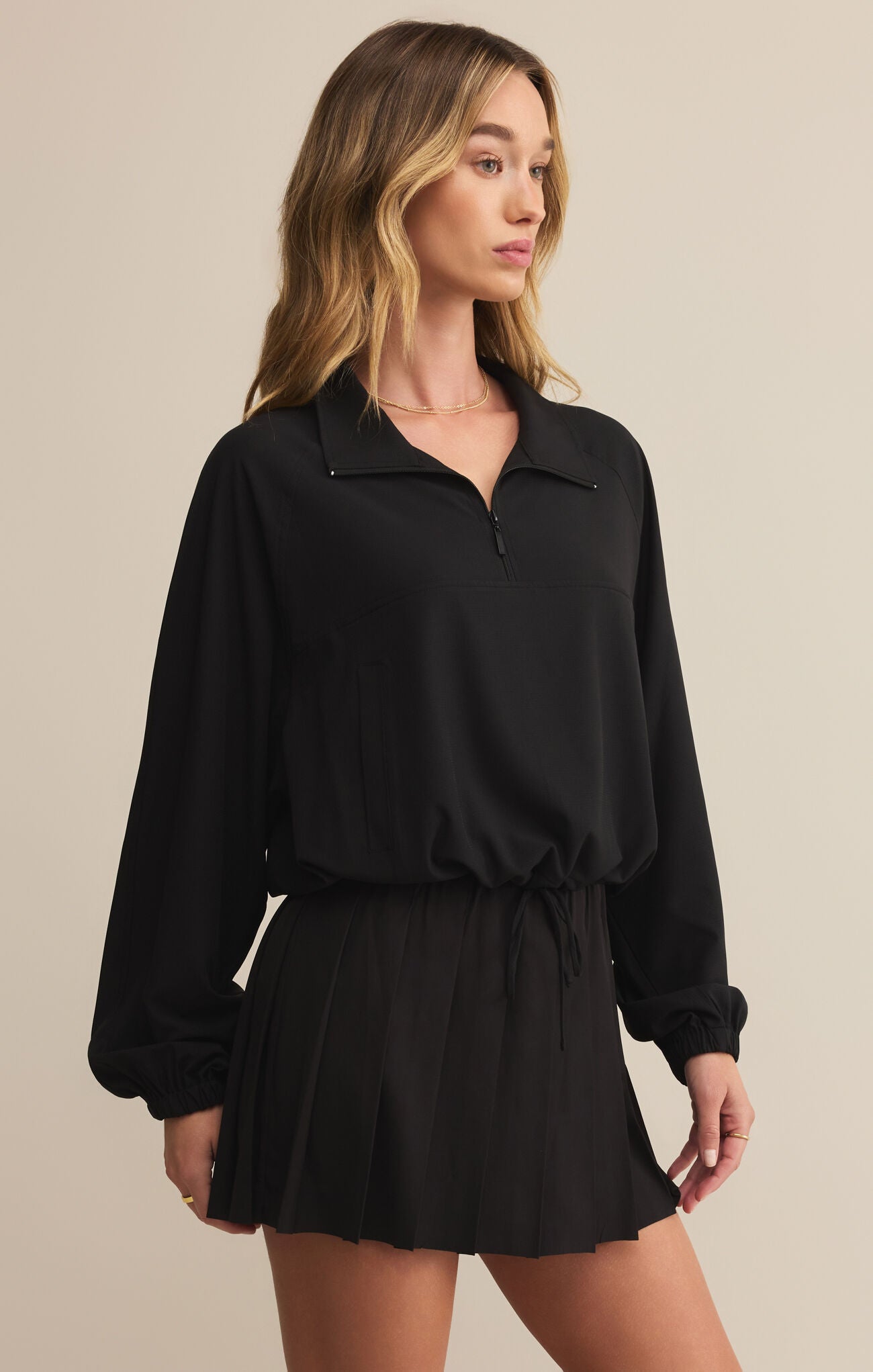 Z Supply It's a Breeze Jacket | Half-Zip Pullover | Reign Boutique