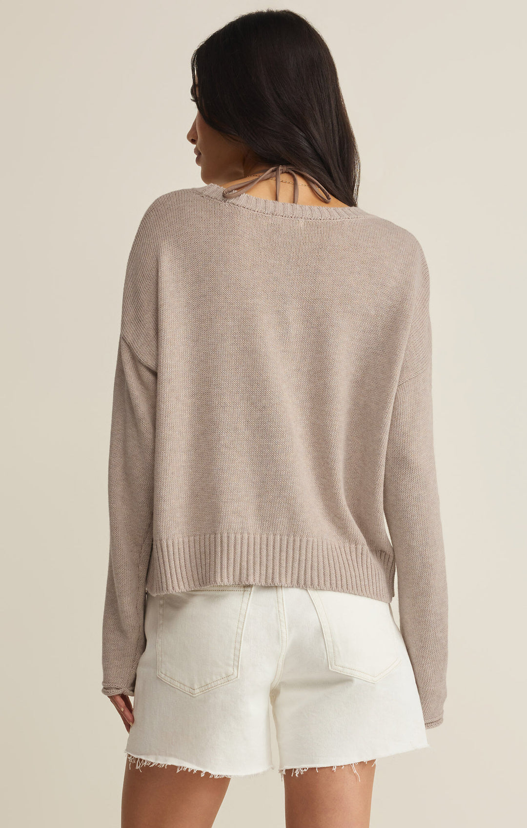 Z Supply Beach Embroidered Sweater