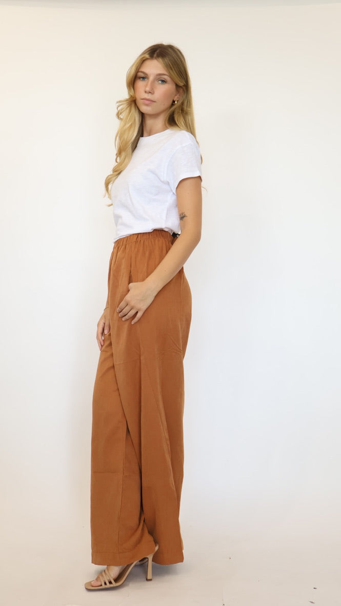 Another Love Elastic Waist Paris Pant