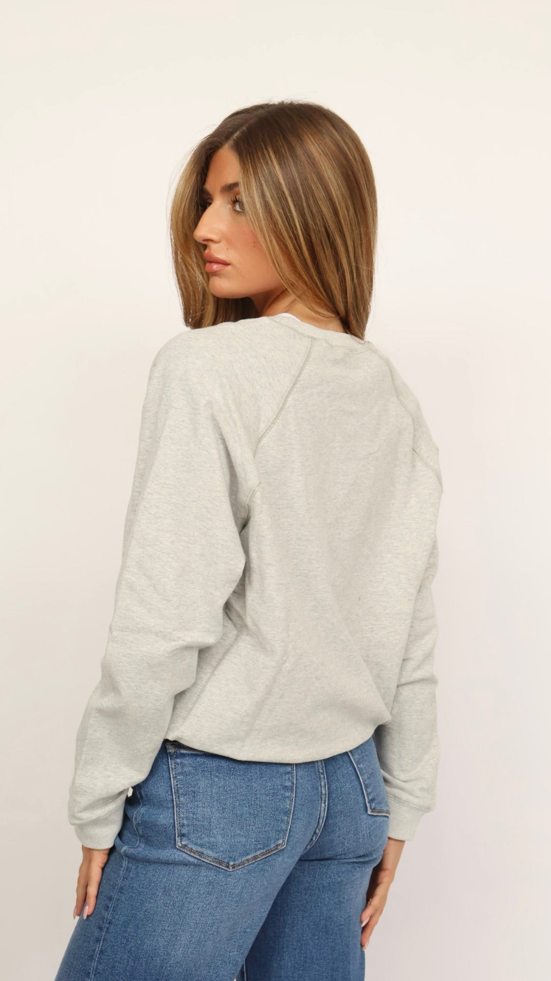 The Perfect Cotton Crew Neck Sweatshirt