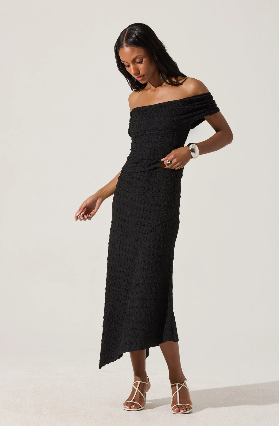 Textured Knit Skirt