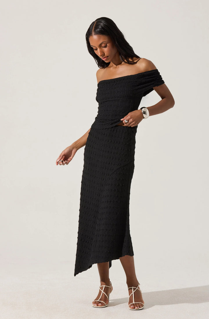 Textured Knit Skirt