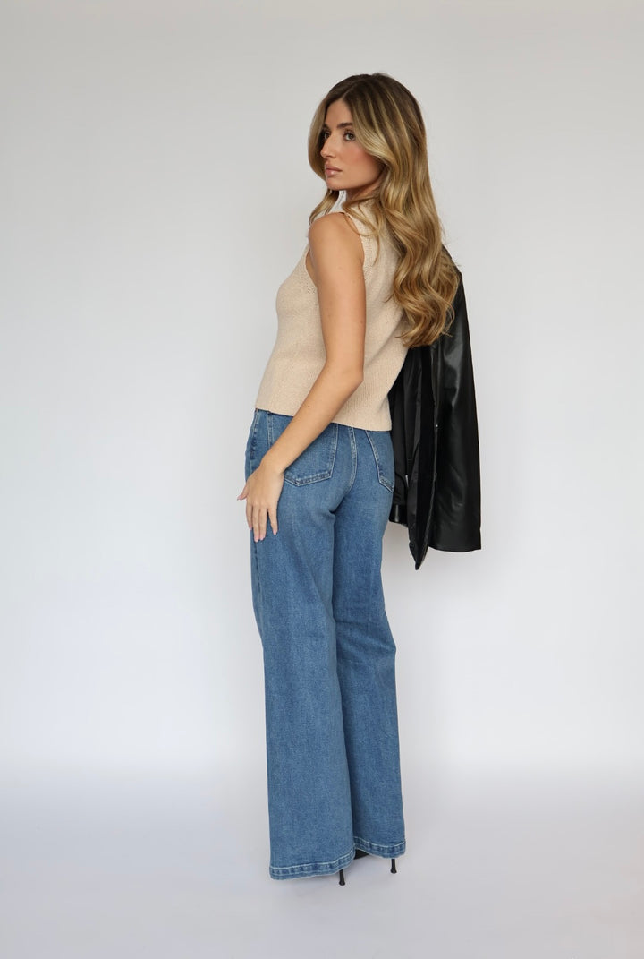 Sleeveless Sweater Vest