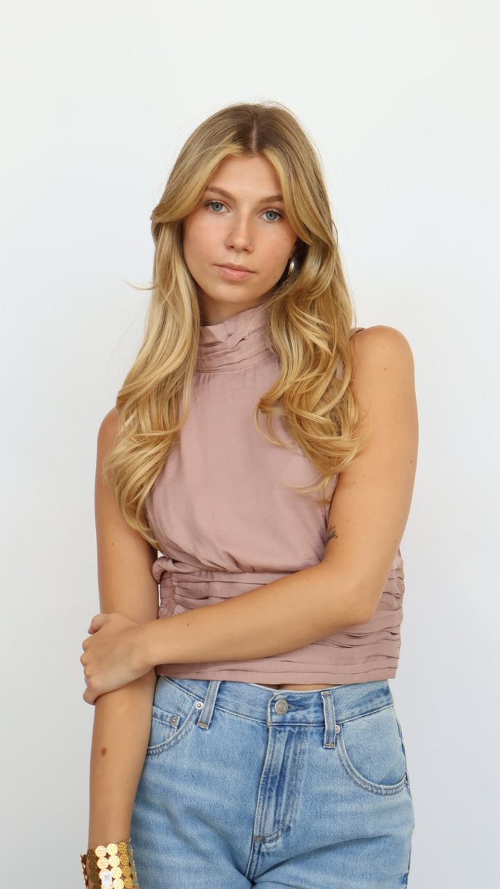 Ibiza High Neck Top