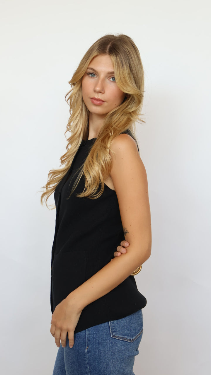 Classic Sleeveless Waistcoat