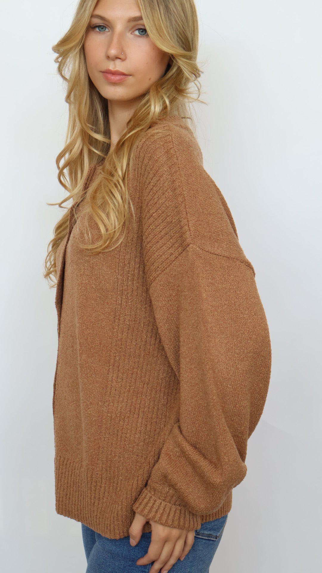 Chunky Oversized Knit Cardigan