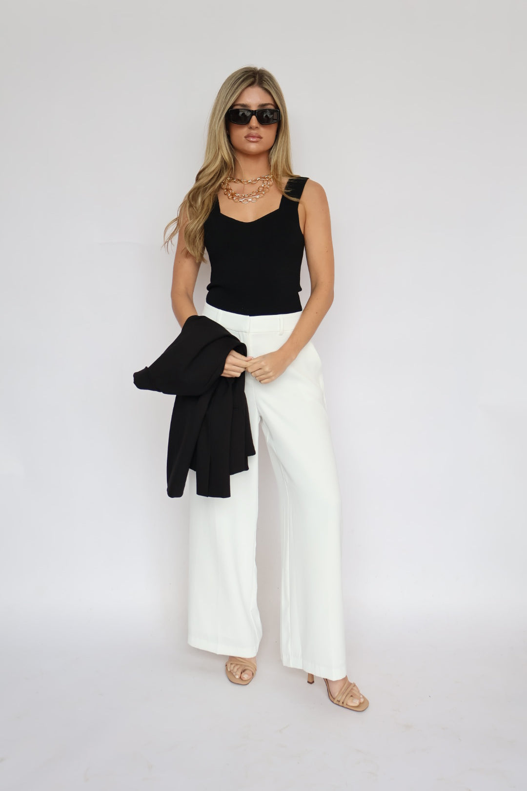 Sweetheart Neck Tank Top