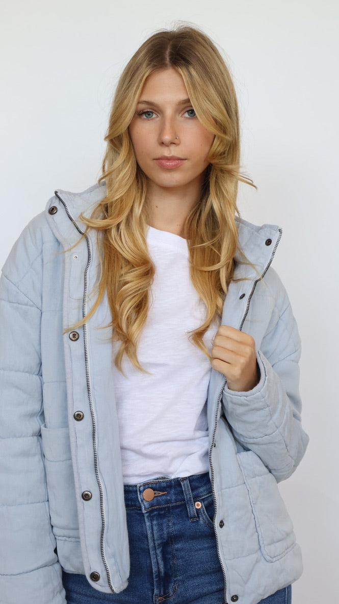 Thread & Supply Brina Quilted Puffer Jacket