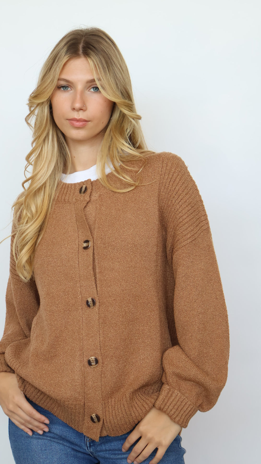 Chunky Oversized Knit Cardigan