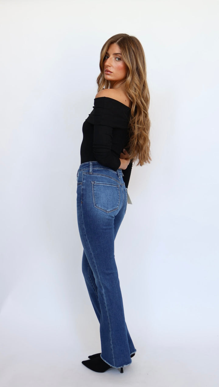 Vervet Remy Mid Rise Bootcut Jeans