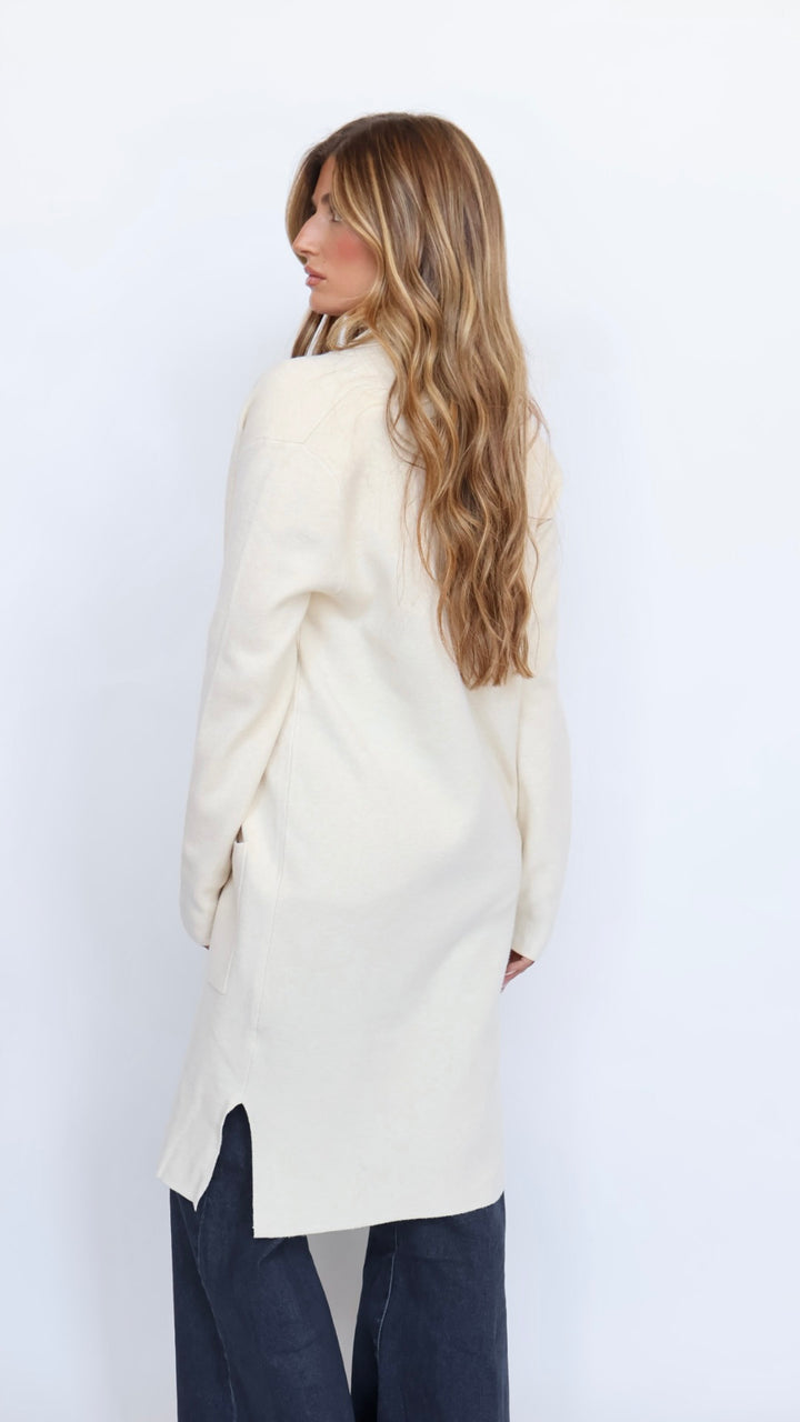 Pinch Classic Open Front Coat Cardigan