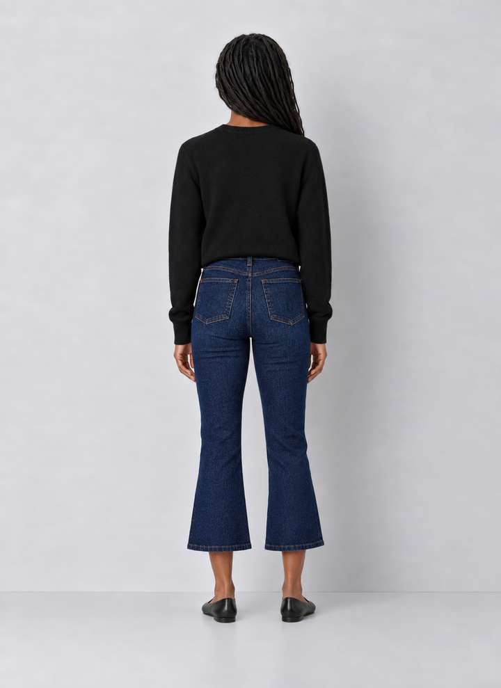Judy Blue Crop Amy Kick Flare Jeans