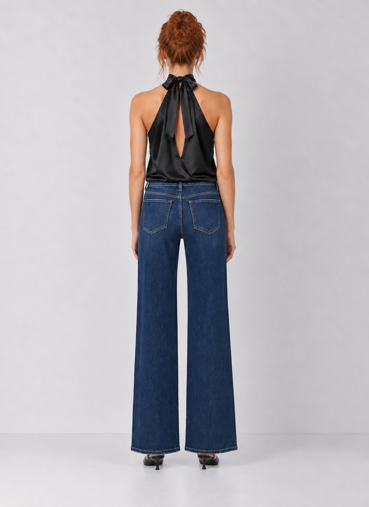 Lola High Rise Wide Leg Jean