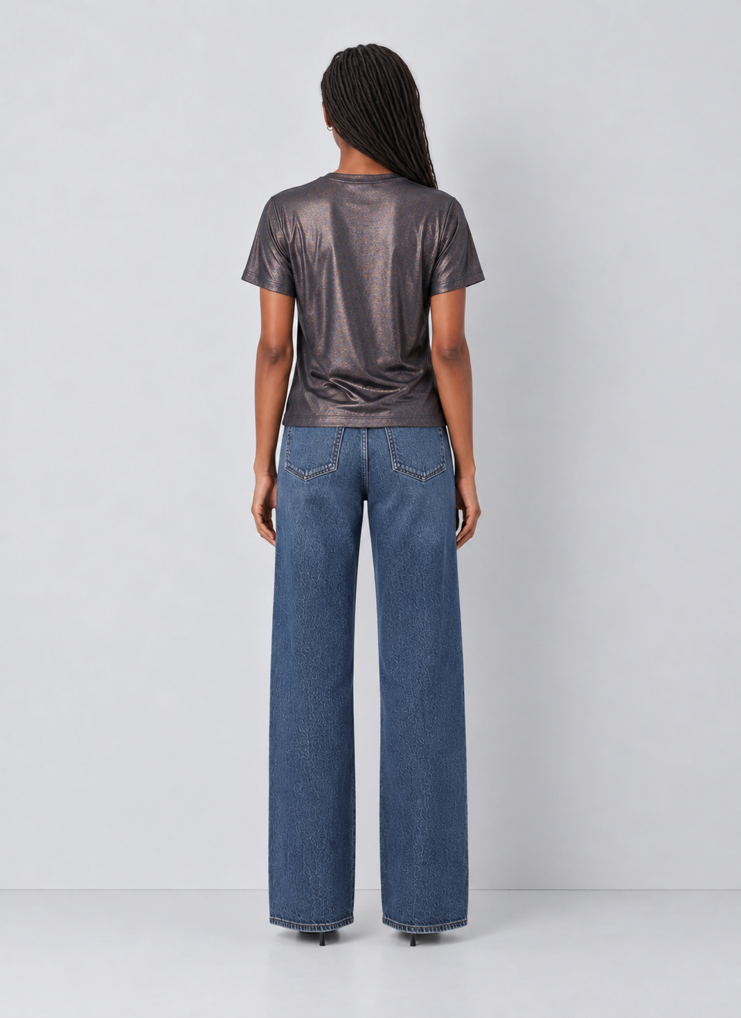 Dear John Shyama Metallic Tee