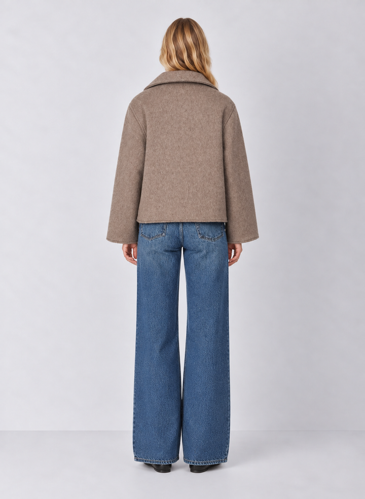 Z Supply Mynka Funnel Neck Coat