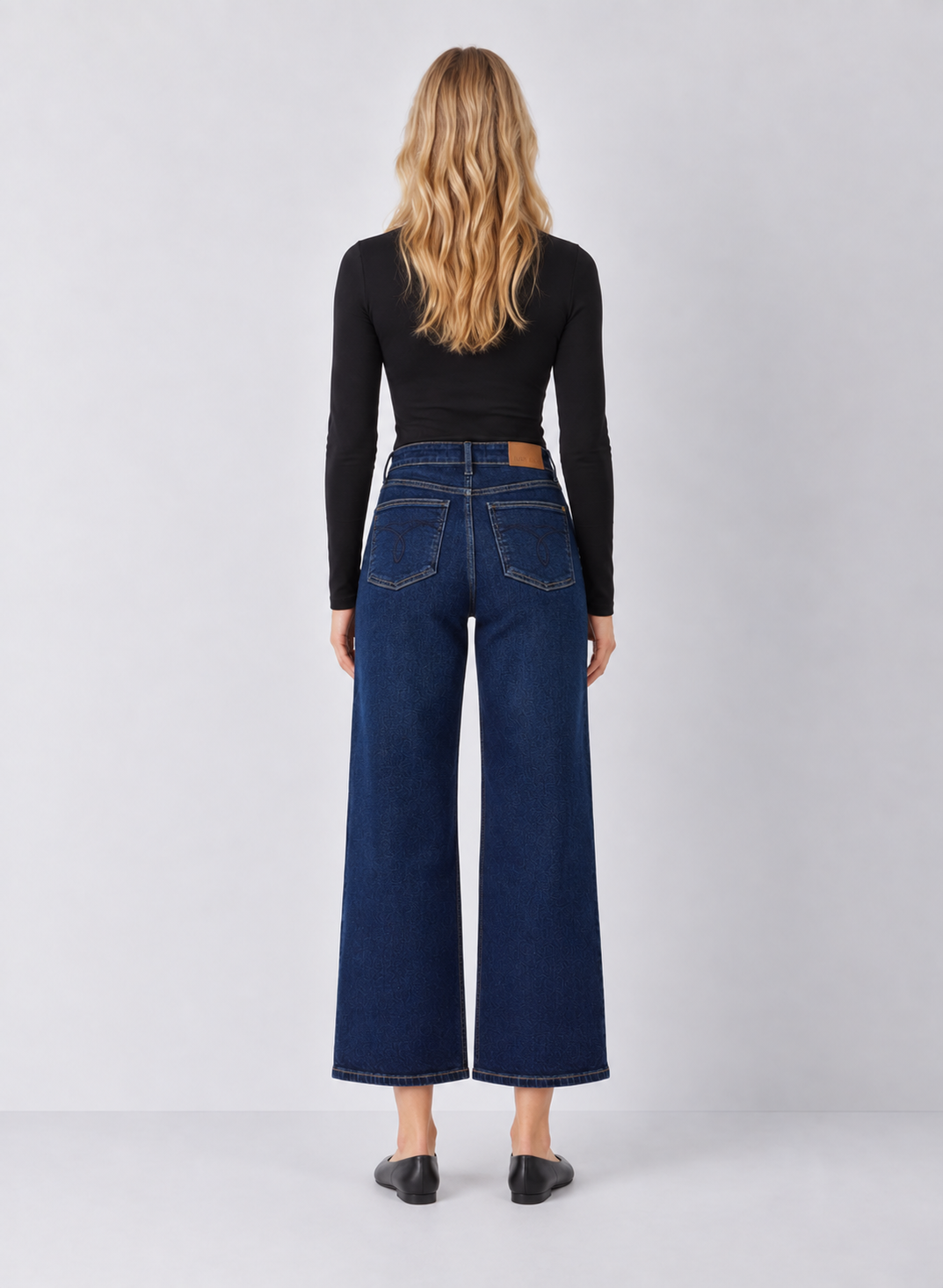 Judy Blue Alix High Waist Petite Wide Leg Jeans