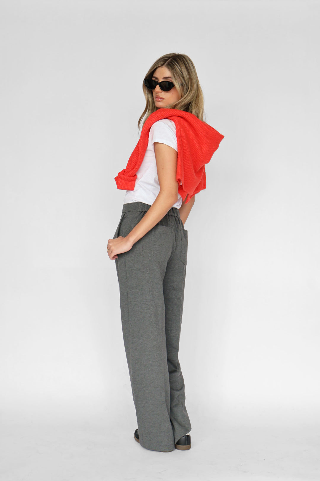 Preorder Another Love Bishop Stretch Wide Leg Trouser