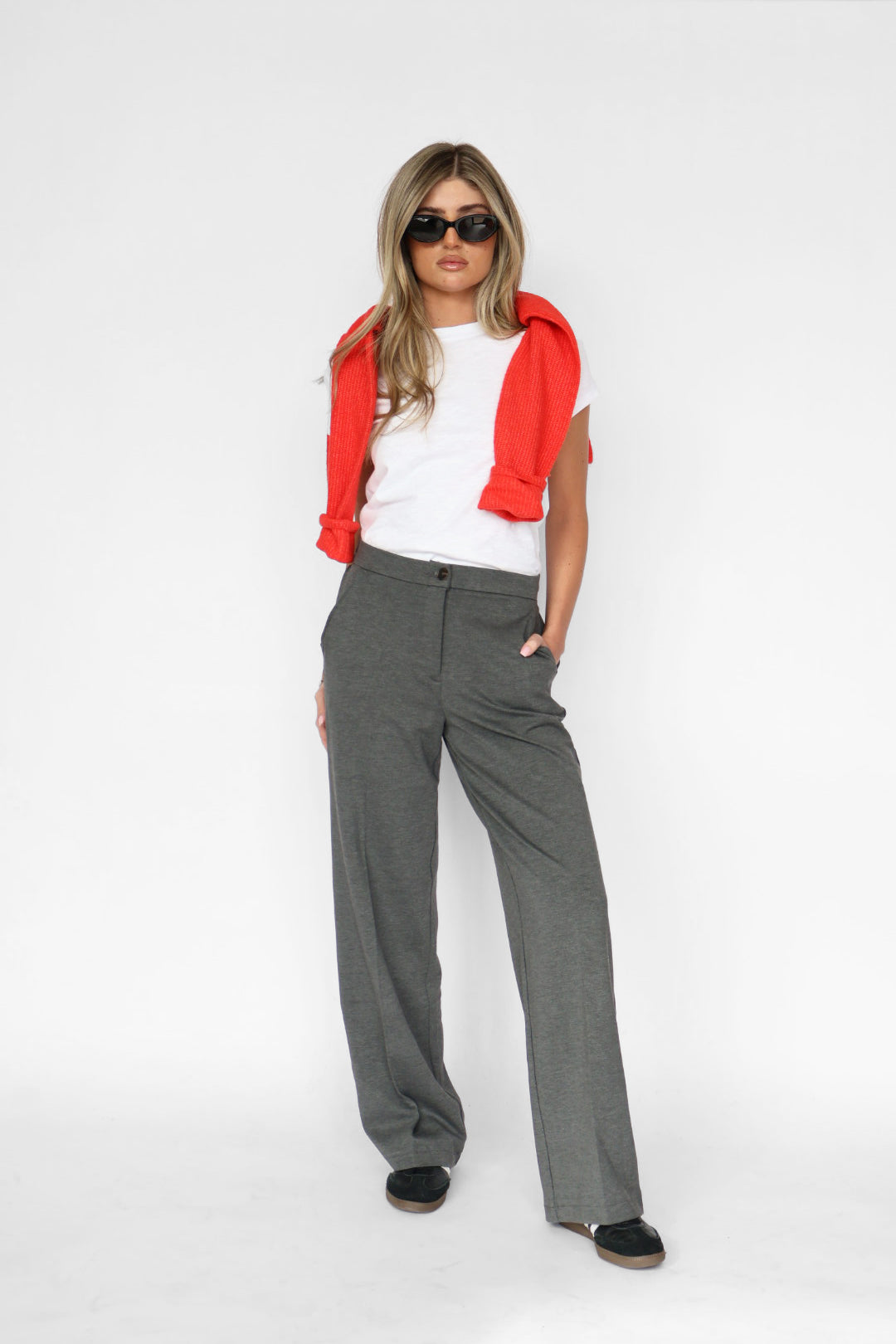 Preorder Another Love Bishop Stretch Wide Leg Trouser