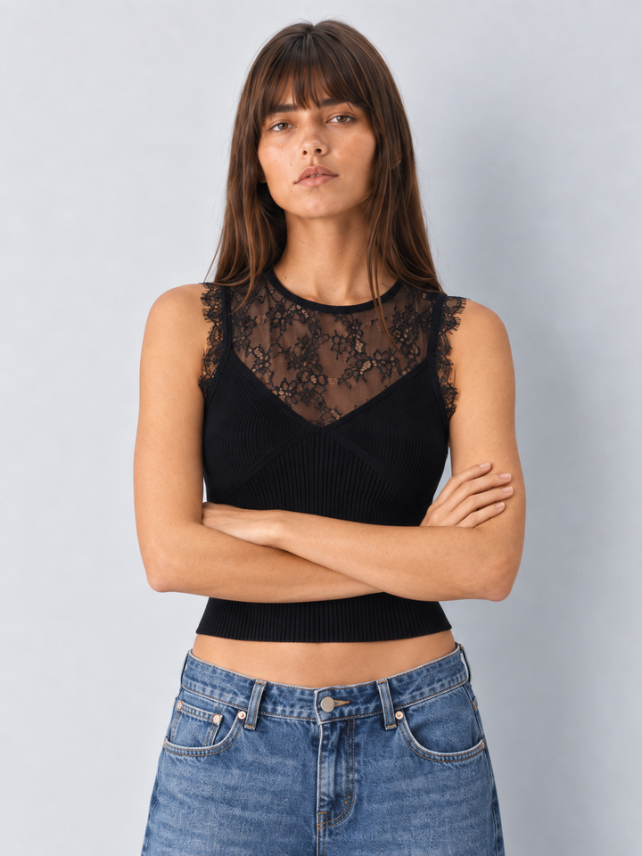 Steve Madden Kourt Sweater Top