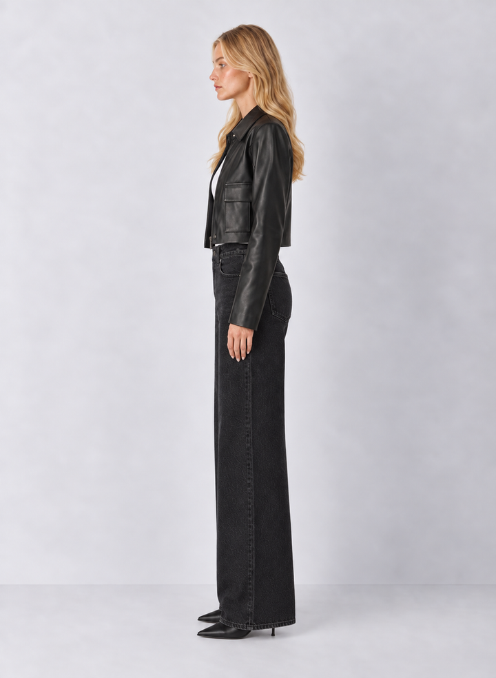 Z Supply Ainsley Leather Jacket