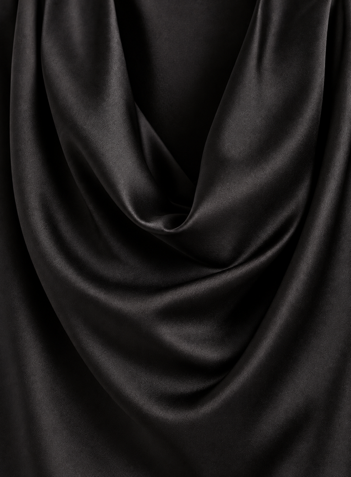 Elan Draped Cowl Neck Sleeveless Blouse