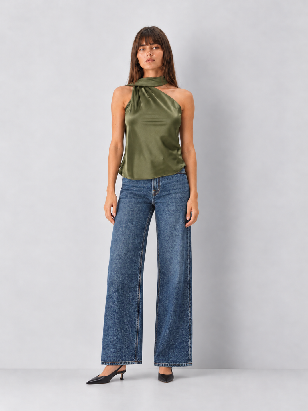 Diana Scarf Blouse