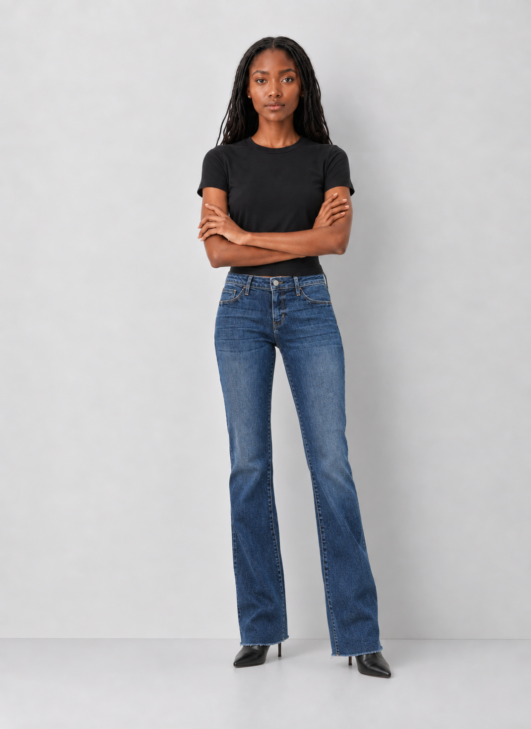 Just Black Denim Delaney Mid Rise Bootcut