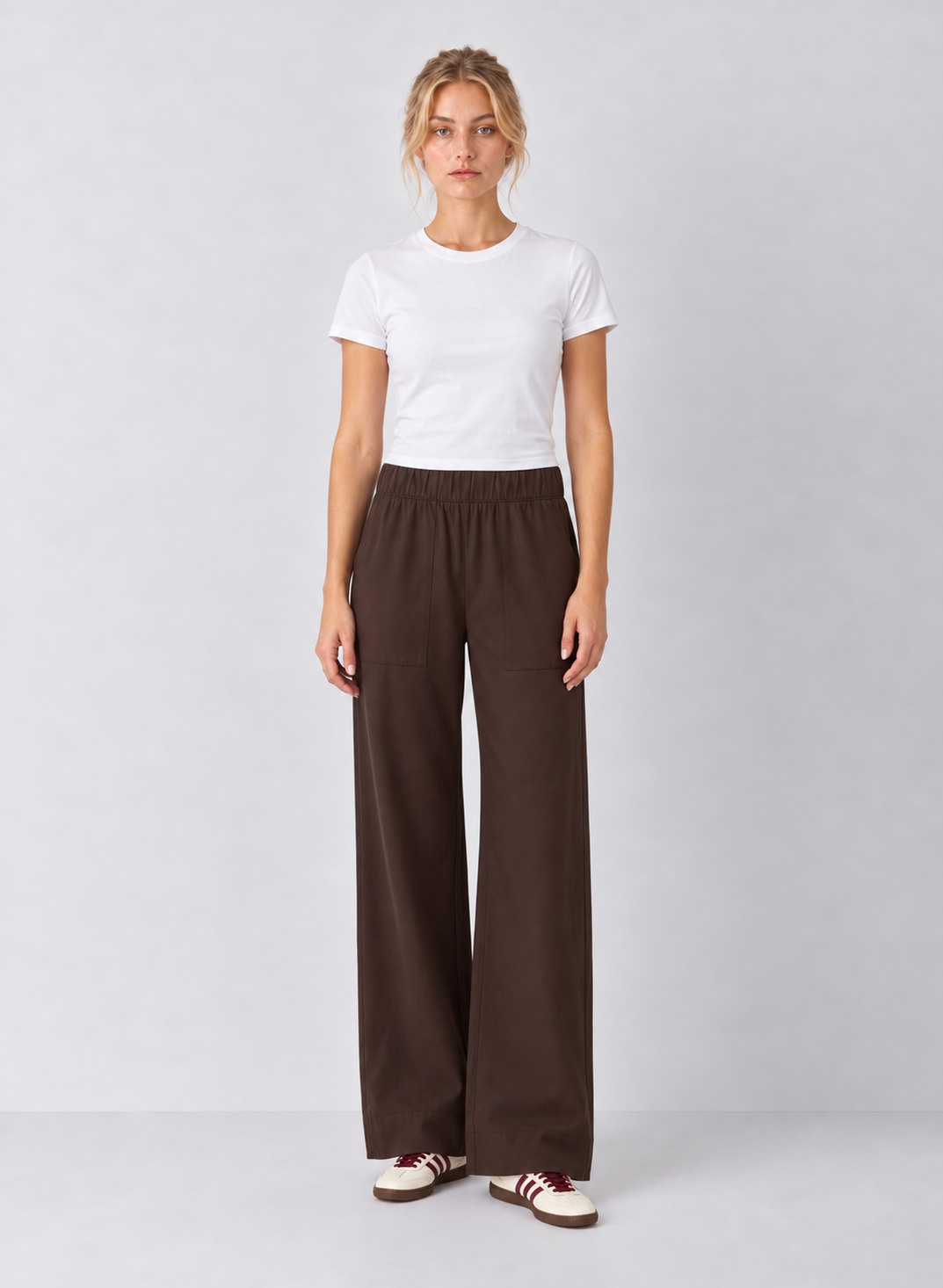Beyond Yoga Easy Wide Leg Track Pants